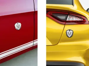 Individuelles Auto Abzeichen Moderner Look Exklusiv